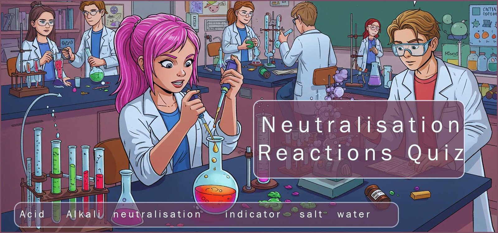 Header image- neutralisation simple quiz